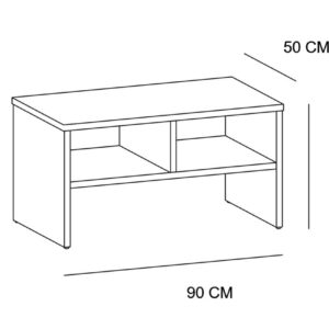 Alternative view of ترابيزة انترية 90×48 سم - LCT 901