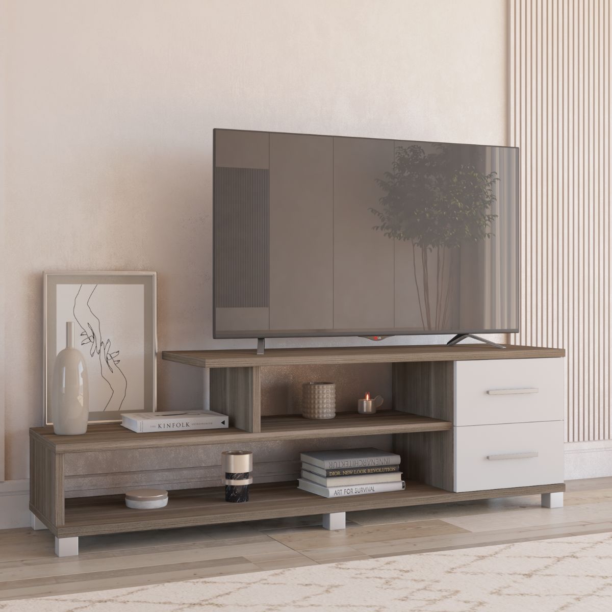 ترابيزة تليفزيون 160 × 50 سم - LCD 161